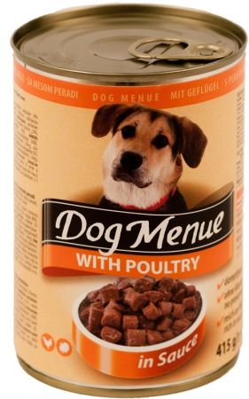 Hrana Umeda pentru Caini - Hrana Umeda Pentru Caini, Dog Menu Adult, Pui, 1240 g