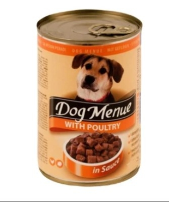 Hrana Umeda pentru Caini - Hrana Umeda Pentru Caini, Dog Menu Adult, Pasare, 415 g