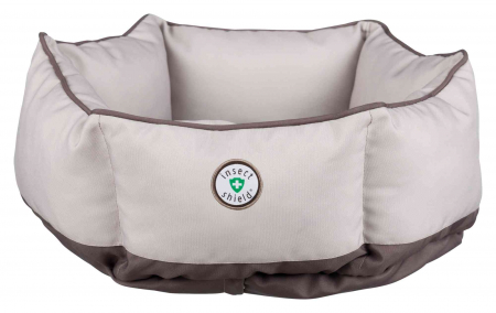 Antiparazitare - Cos Antiparazitar Rotund, 50cm, bej/maro, 28598