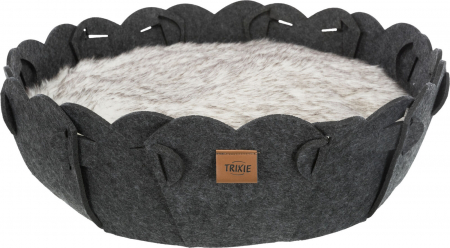 Produse pentru Pisici - Cos Rotund Elly, 50 cm, Antracit, 37432