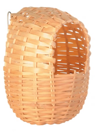 Accesorii pentru Pasari - Cuib De Bambus Pentru Pasari,11x12 cm. 5602