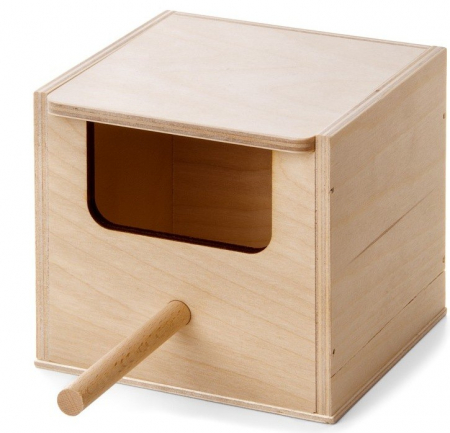 Produse pentru Pasari - Cuib pasari din lemn 12/11 cm