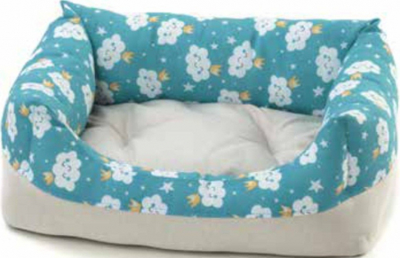 Produse pentru Caini - Culcus puppies turcoaz 40x50 cm