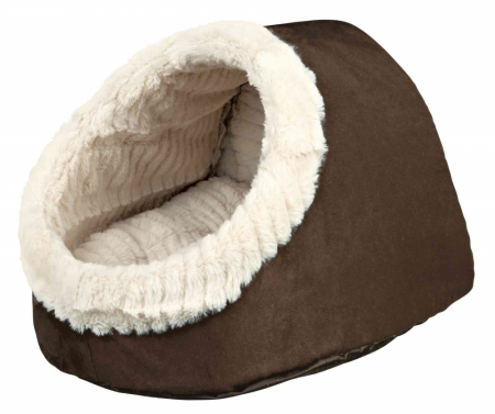 Patuturi, Iglu si Ansambluri Sisal pentru Pisici - Culcus Timur, 35 x 26 x 41 cm Maro, 36320