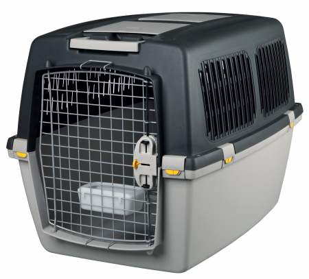 Custi si Genti Transport pentru Caini - Cusca Gulliver 5 Iata 58x60x79 cm Gri 39872