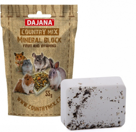 Hrana si Vitamine - Dajana minerale cu fructe & vitamine rozatoare