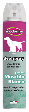 Ingrijirea Blanii pentru Caini Sampoane - Deo Spray Muschio bianco Inodorina 300 ml