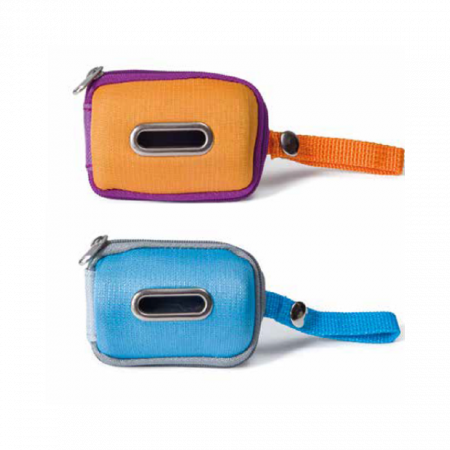 Pungi Igienice Pentru Caini - Dispenser textil fancy + 2 seturi saci igiena
