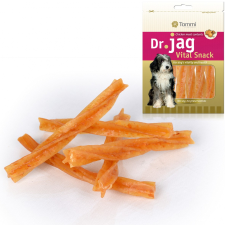 Recompense si Suplimente pentru Caini - Dr. Jag Vital Snack - Twisters 90 g