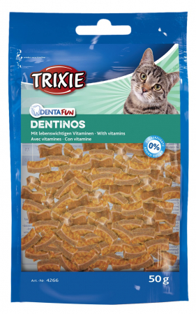 Hrana Pisici - Recompense Pentru Pisici, Denta Fun, Dentinos Cu Vitamine, 50 g, 4266