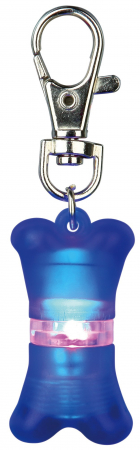 Identificare - Flasher Pentru Zgarda Cainilor, Plastic, 2x4 cm, Diverse Culori, 13446