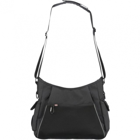 Custi si Genti Transport pentru Caini - (-20%) Geanta Pentru Plimbare, 34x29x9 cm, Antracit, 28862
