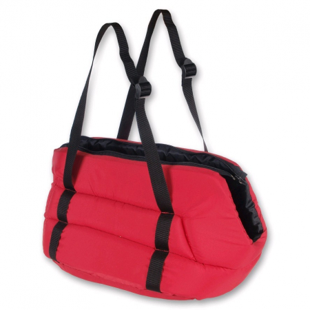Custi si Genti Transport pentru Caini - Geanta & poseta rosie 38/27/24 cm