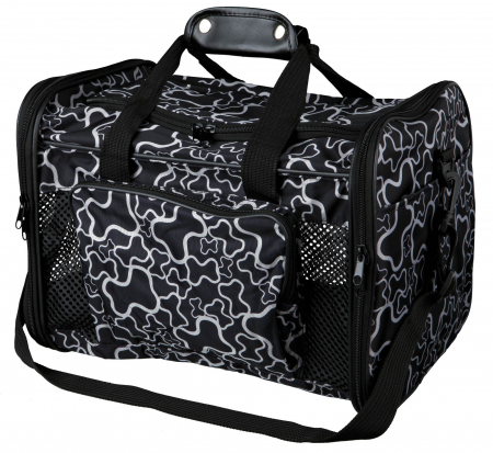 (-20%) Geanta De Transport, Adrina, 26x27x42 cm, Pana la 7 kg, Negru, 2889 [1]