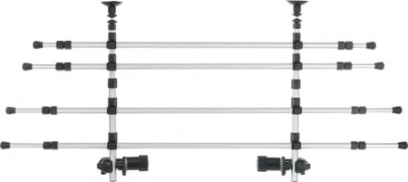 (-18%) Grilaj Auto, Latime: 105-172 cm/ Inaltime: 46-60 cm, Gri/Negru, 13172 [1]