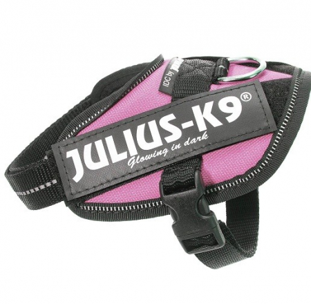 Hamuri pentru Caini - Ham K9 Power Baby 2/5 kg - 33/45 cm roz