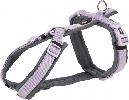Hamuri pentru Caini - Ham treking Premium, M: 53 - 64 cm/20 mm, mov/gri, 1997225