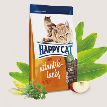 Happy Cat Supreme Adult, Somon de Atlantic, 10 kg [0]
