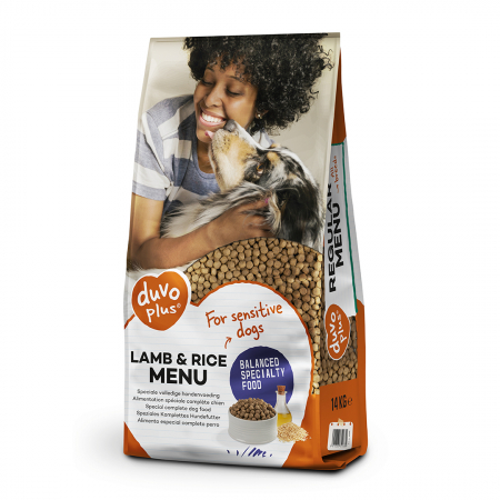 Hrana pentru Pasari - Hrana Uscata Pentru Caini, Sensitive, Cu Miel Si Orez, 14 kg, L12196