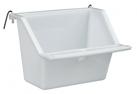 Accesorii pentru Pasari - Hranitor Plastic Pentru Pasari, 200 ml/11x9 cm, Diverse Culori, 5473