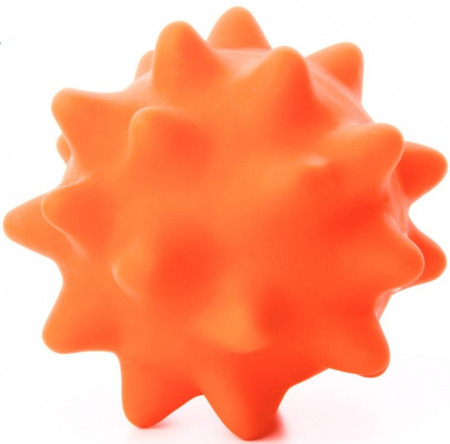 Jucarii pentru Caini - Jucarie buzdugan dental orange 9 cm