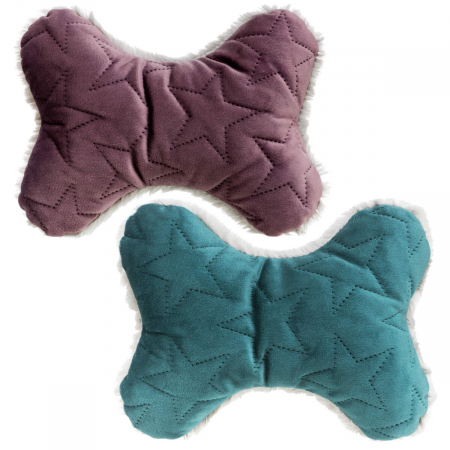 Produse de Craciun - Jucarie Pentru Caini, Estelle, In Forma De Os, Cu Sunet, 20 cm, Diferite Culori, 92728