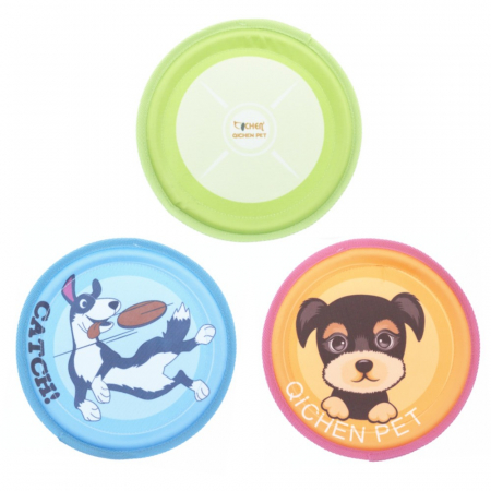 Jucarii pentru Caini - Jucarie frisbee color 22,5 cm