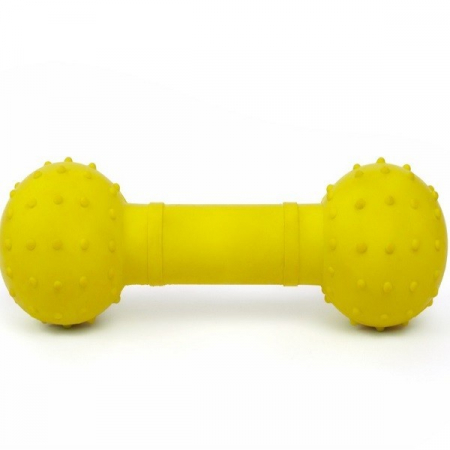 Jucarii pentru Caini - Jucarie gantera plina 20 cm