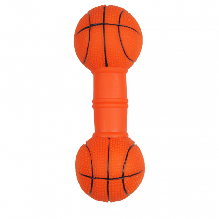 Jucarii pentru Caini - Jucarie gantera vinil 16 cm