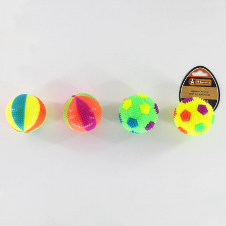Jucarii pentru Caini - Jucarie minge buzdugan cu led Ø 6,5 cm