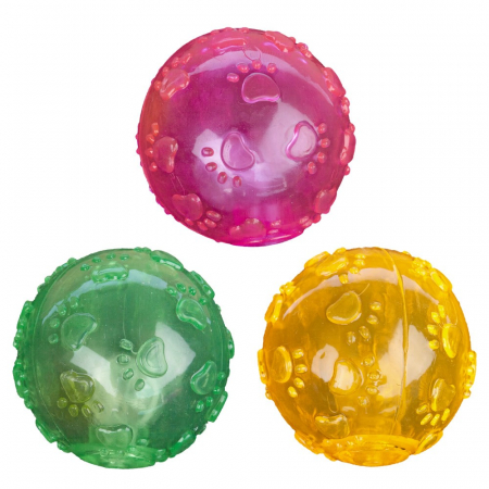 Jucarii pentru Caini - Jucarie minge cu led Ø 6 cm