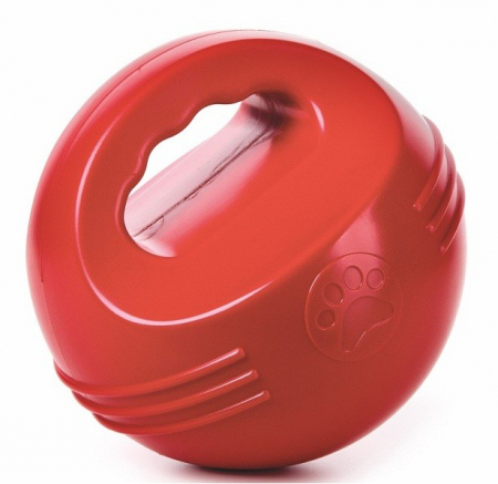 Jucarii pentru Caini - Jucarie minge cu maner hard Ã˜ 14 cm