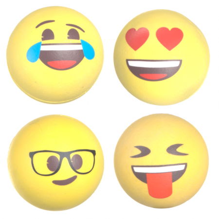 Jucarii pentru Caini - Jucarie minge Emoji Ø 6,3 cm