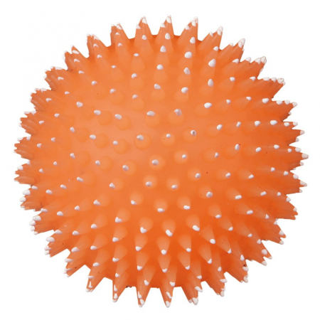 Jucarii pentru Caini - Jucarie Pentru Caini, Minge Arici, Fosfor, Cu Sunet, 10 cm, 34091