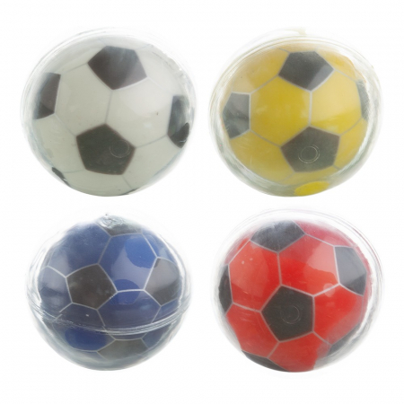 Jucarii pentru Caini - Jucarie minge fotbal plina & silicon Ã˜ 7 cm