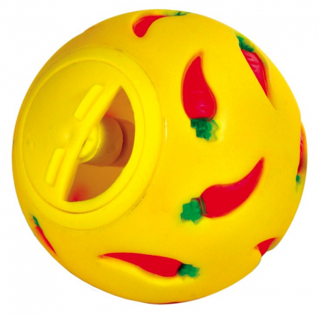 Custi si Accesorii - Jucarie Pentru Rozatoare, Minge Eliberare Recompense, 7 cm, Diverse Culori, 6275