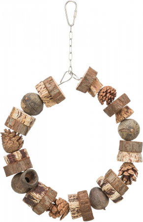 Accesorii pentru Pasari - Jucarie Pentru Pasari, Inel Leagan, 18 cm, 51701