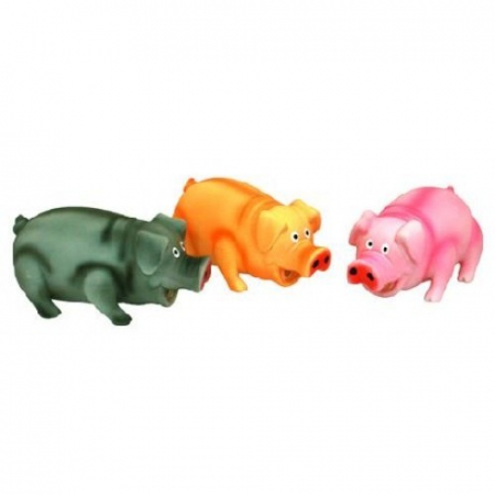 Jucarii pentru Caini - Jucarie porc latex 18 cm