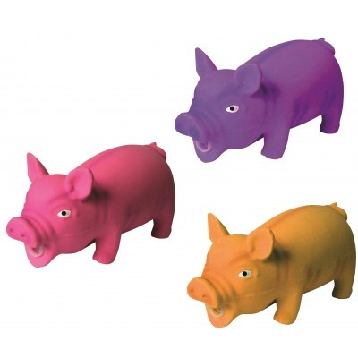 Jucarii pentru Caini - Jucarie porc latex 21 cm
