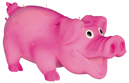 Jucarie Pentru Caini, Porc Cu Tepi, Latex, Cu Sunet, 10 cm, 35190 [1]