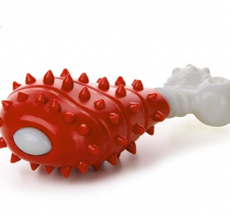 Jucarii pentru Caini - Jucarie pulpa hard tpr 12 cm