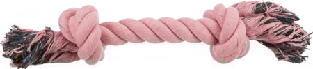 Jucarie Pentru Caini, Sfoara Cu 2 Noduri, 470 g/40 cm, Diverse Culori, 3276 [1]