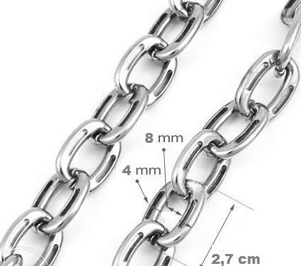 Accesorii pentru Caini - Lant curte 4 mm grosime/4,5 m lungime