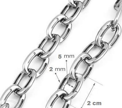 Accesorii Acasa si Mobilier - Lant de curte ø 2,5 mm/3 m lungime