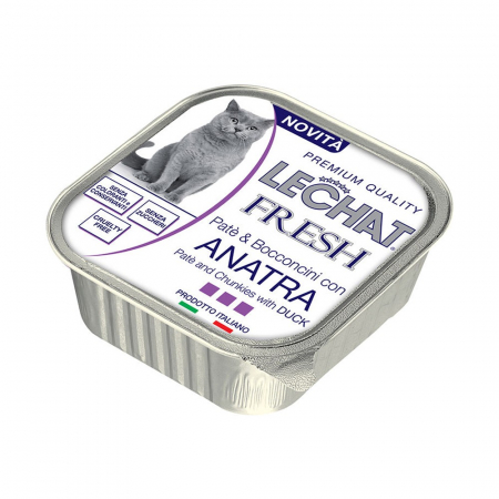 Hrana Pisici - Lechat Fresh - Pate de rata 100 g