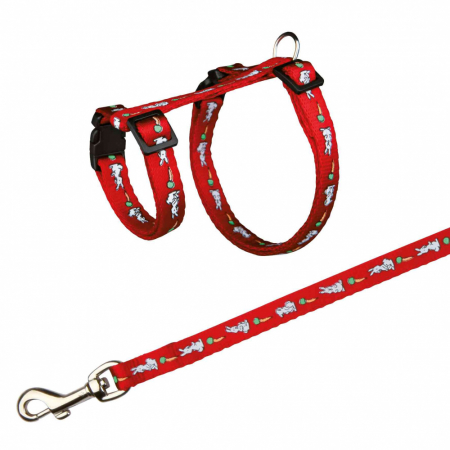 Hamuri pentru Caini - Lesa 1.25 m si Ham 25-44 cm/10 mm pentru Iepure 6263