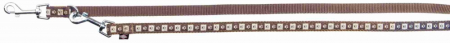 Lese pentru Caini - Lesa Ajustabila Modern Art V Coffee, XS-S: 2 M/15 mm, 15916