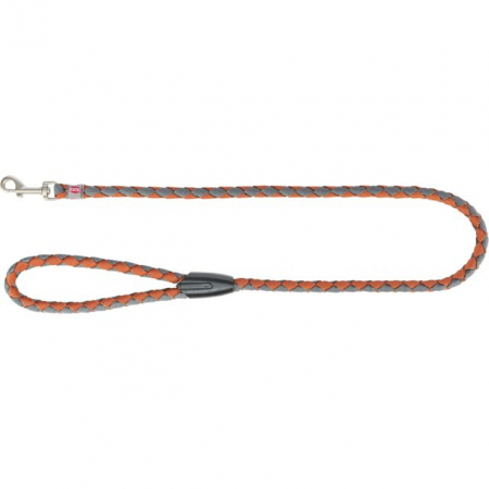 Lese pentru Caini - Lesa Cavo Coarda, S-M: 1.00 m/12 mm, Ruginiu/Grafit, 143430