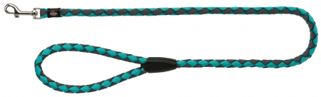 Produse pentru Caini - Lesa Cavo Coarda, L-XL: 1.00 m/18 mm, Ocean/ Grafit, 144212