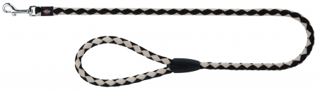 Lese pentru Caini - Lesa Cavo Coarda, S-M: 1.00 m/12 mm, Negru/Grafit, 143420